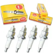 4pcs 93-03 Johnson LV6 105 Jet NGK Standard Spark Plugs 105 HP Kit Set Engin tp
