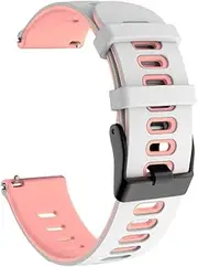 [BKUANE] 20mm22mm Strap For Garmin Forerunner 245 645 55 3 Venu Strap For Samsung Galaxy Watch 3/4 Quick Release Silicone Wristband
