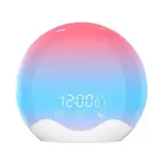 Sunrising Simulation Alarm Clock With 12 Natural Color and 6 Sound Night Light