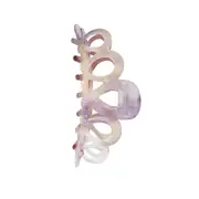 Culturesse Lucia Chic 9.5cm Medium Acrylic Hair Claw/Crab Women Accessory Lustre