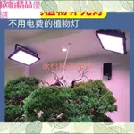 植物燈 LED植物生長燈 太陽能LED植物補光燈 花卉蔬菜多肉仿太陽光生長燈 室內戶外可插電使用