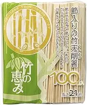 Yanagi Products P-437 Split Chopsticks, Bamboo, Knotted, 8.3 inches (21 cm), 100 Pairs, Commercial Use, Large Capacity