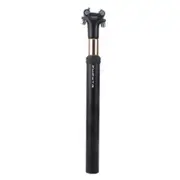 Mountain Road Bike Shock Absorber Damping Suspension 31.6 Seat Post MTB Setback Bicycle Seatpost Tube Black 31.6