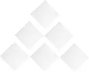 FELTECHELECTR 6pcs Thickened Square Cake Boards Cake Transfer Plates for Parties Bakeries Daily Use Birthday Celebrations