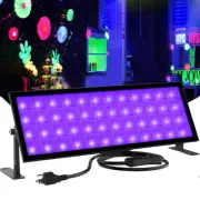 200W UV Black Light Bar,Disco DJ Club Party Stage Lighting For Glow in Dark IP66