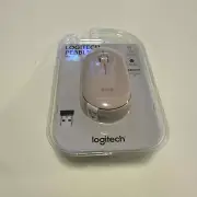 LOGITECH PEBBLE M350 Dual Connectivity ROSE BRAND NEW Nib Bluetooth Mouse