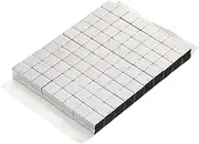 uxcell 1set RF Faraday Foam Gasket/Conductive Foam Strip, 0.4"x0.4"x0.4" (10mmx10mmx10mm) for Seal RF Enclosures/RF Shield Box, Covered in High-Shielding Fabric with Adhesive Backing