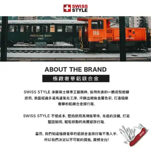 【SWISS STYLE】極緻奢華鋁鎂合金行李箱 時尚銀 29吋 登機箱 旅行箱