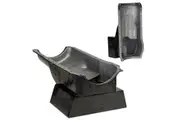 RTS Oil Pan High Volume Steel Black 6.5 lt Capacity For Holden V8 253-308 Early Commodore