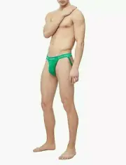 Calvin Klein CK Mens Cotton Jockstrap Underwear Green - S