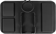 Silicone Sofa Cup Holder, Stain-resistant Silicone Sofa Cup Holder with Tray and Side Pocket, Eco-friendly Spill Proof Slip-Resistant Sofa Arm Tray Couch Cup Holder for Fathers Day Dad Gift