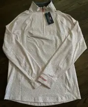 NWT Vineyard Vines Palmetto Quarter Zip Pullover Island Palm Men's Sz Small $128