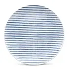 Noritake 290589 Hammock Coupe Stripe Salad Plate, 9 1/2" in Blue/White set of 2