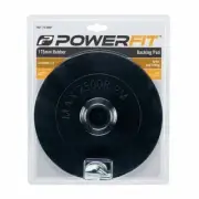 Powerfit 175mm Sanding Polishing Rubber Backing Pad with 1/4" Arbor and fitting