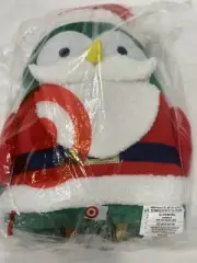 Target FEATHERLY FRIENDS 2024 Santa Clause NOVELTY THROW PILLOW Wondershop Plush