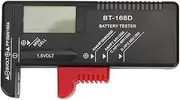 Gsycle Battery Testers, Portable Battery Monitor Digital 1.5v 9v Battery Tester Measuring Diagnostic Checker Analyzer for All Batteries