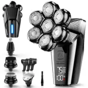 Hexus Head Shavers for Bald Men, Detachable Head Shaver Dry/Wet Bald Head Sha...