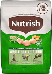 Rachael Ray Nutrish Premium Natural Dry Cat Food, Real Chicken & Brown Rice Recipe, 14 Pounds (Packaging May Vary)