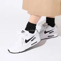 在飛比找Yahoo!奇摩拍賣優惠-Nike Air Max 90 天使白 黑勾 經典時尚運動慢