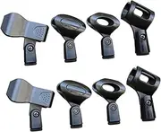 UPKOCH 8pcs Microphone Clips for Stands Durable Mic Holder with Vibration Design for Ktv Stage Performances Concerts and Live Streaming