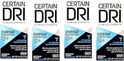 Certain Dri A.M. Underarm Refresher-2.6 oz, (Pack of 4)