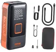 Tire Inflator Portable Air Compressor, 30s Fast Inflation Dual 12000mAh