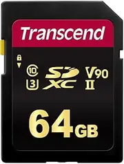 Transcend 64GB SD Card Class3 UHS-II (TS64GSDC700S)