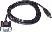 15-PIN Male to S Terminal M~ni DIN 8-PIN Video Adapter Cable, VGA 15-PIN to MD 8-PIN TV Box to Computer Graphics Card Cable(10m)