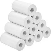 10 Rolls Thermal Printer Paper Printing Thermal Sticker Paper for Memo Notetaking Compatible with Label Printers Portable and Ample Supply for Use