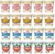 Nissin Cup Noodles Assortment 4 Types 20 Meals Assortment Set