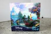 NEW Thomas Kinkade Disney Cinderella Wishes Upon a Dream 750 pc Jigsaw Puzzle