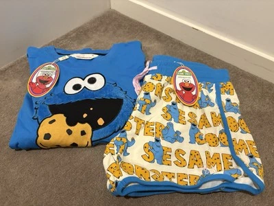 BNWT Peter Alexander Sesame Street Cookie Monster Set - Size M Women’s