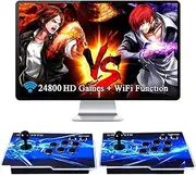 GWALSNTH 3D Pandora Box 18S Pro Arcade Games Console,10000 in 1 HD Video Games Machine,WiFi Function,Search/Save/Hide/Pause Games,Up to 4 Players,Sparated Joysticks …