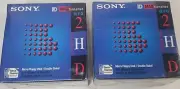 Lot 2 SONY MFD 2HD 3.5" MAC Formatted 20 Micro Floppy Disks 10MFD-2HDCFM Sealed