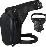 Drop Leg Bag, Thigh Bag with Leg Strap, Waterproof Hard Leg Bag, Multifunctional Leg Bag, Mobile Phone Storage, Thigh Purse, Motorcycle Belt Bag for, Single attributes, Siehe Beschreibung