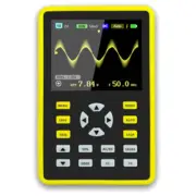 USB 2.4" 100MHz 500MS/s Handheld Digital Oscilloscope For FNIRSI 5012H