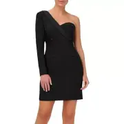 Aidan by Aidan Mattox Women's Crepe Cocktail and Party Dress Evening B4HP