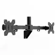 Premium Dual Ultra Wide LCD LED 27 to 38 inch Monitor Wall Mount Heavy Duty T...