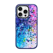 iPhone 16 Pro Impact Case MagSafe Compatible Pink Confetti Pop