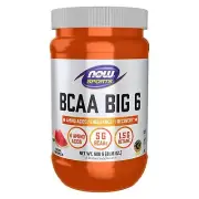 NOW FOODS BCAA Big 6 Natural Watermelon Flavor 600 g