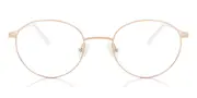 Oval Full Rim Titanium Women’s Glasses Online Rose-Gold Size 49 - Lenses Included - Private Health Rebate - Blue Light Block - SmartBuy Collection