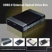 USB3.0/2.0 To SATA Hard Disk Case US/EU Adapter 5.25inch Optical Drive Enclosure