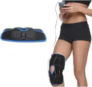 Conductive TENS Knee Joint Cap Brace Support for TENS Machine EMS Muscle Stim...