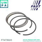 4x PISTON RING KIT FOR FIAT DUCATO/Bus/Van/Platform/Chassis IVECO DAILY/VI 2.3L