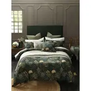 3pc MM Linen Super King Limetta Bed Quilt Cover/Pillowcase Cover Set