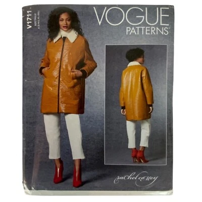 Vogue Patterns V1711 Oversized Coat Sewing Pattern By Rachel Comey Sizes S-XL