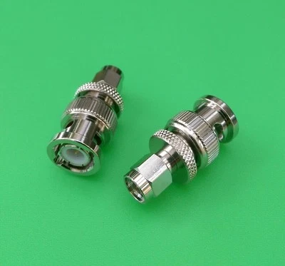 (10 PCS) SMA Male to BNC Male Connector - USA Seller