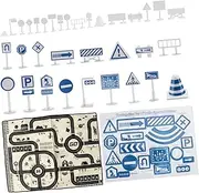 Generic 1 Set Game Pad Play Mats for Play Mat for Picnic Mats Outdoor Playset Play Mat Parking Game Mat Game Mat Outdoor Game Mat Picnic Game Mat Abs White