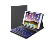 Momax RK405D Keyboard Case With 7 Colors Backlit Detachable Bluetooth Keyboard & Pencil Holder For iPad Mini4/5 -Black