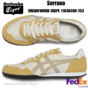 Onitsuka Tiger SERRANO CREAM / WOOD CREPE 1183B400 753 UNISEX NEW! F/S